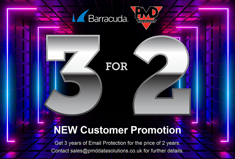 NEW Customer Promotion for Barracuda Email Protection