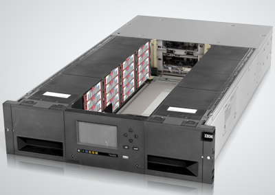 IBM TS4300 Modular Tape Library Inside View